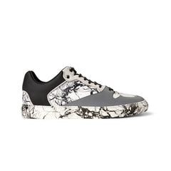 Balenciaga Embossed Logo Leather Insole Marble Print luxury-men-balenciaga-used-  main image 2