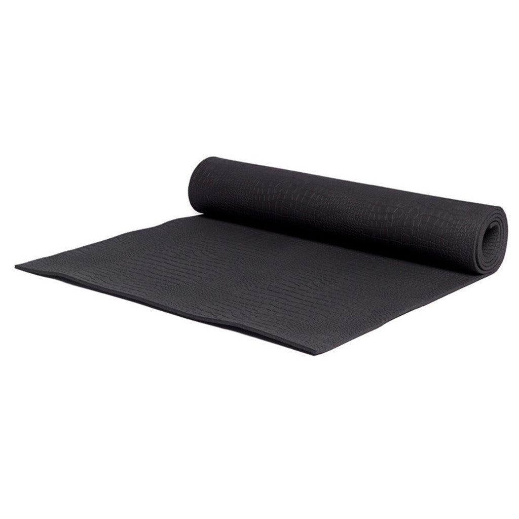 Yoga mat with strap